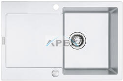 Franke Maris MRG 611-A gleccser fehér gránit mosogatótálca távvezérlővel (114.0055. 697)