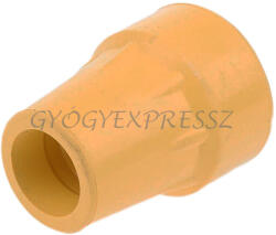  Botvéggumi fémbetéttel 22 mm sárga