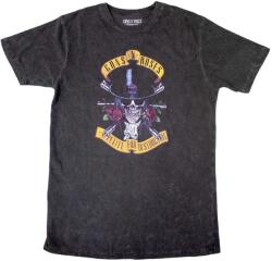 Guns N' Roses Appetite Washed Dip-Dye On Black S Ing (GNRTS96MDD01)