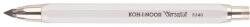 KOH-I-NOOR Creion Mecanic Metalic Argintiu cu Ascutitoare, 5.6 mm, Koh-I-Noor (KH-K5340-15KK)