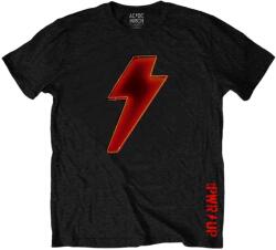 AC/DC Bolt Logo Black M Ing (ACDCTS86MB02)