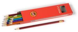KOH-I-NOOR Creion Grafit cu Guma Sidefat (KH-K1372)