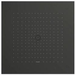 Hansgrohe Raindance E 400x400 mm fejzuhany, szálcsiszolt fekete króm 26252340 (26252340) - benedekszerelveny