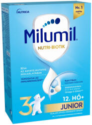 Milumil Junior 3 tejalapú anyatej-kiegészítő tápszer 12 hó+ (500 g)
