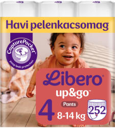 Libero Up&Go 4 bugyipelenka, 8-14 kg, 252 db
