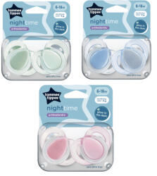 Tommee Tippee Night játszócumi 6-18 hó 2 db