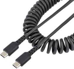 StarTech R2CCC-50C-USB-CABLE USB-C Apa - USB-C Apa 2.0 Adat és Töltőkábel - 0.5 m, Fekete
