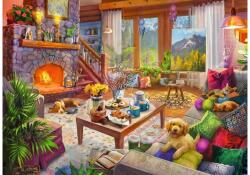 Ravensburger 12000293 - Hangulatos házikó - 1000 db-os puzzle (12000293)