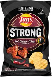 Lay's Strong csípős csirkeszárny ízű burgonyachips 120 g