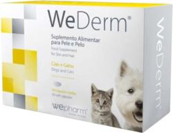 WePharm Supliment pentru caini si pisici cu afectiuni dermatologice WeDerm, 60 capsule