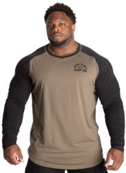 GASP INC - Iron Camp Raglan Ls - Férfi Hosszú Ujjú Felső - Mosott Zöld