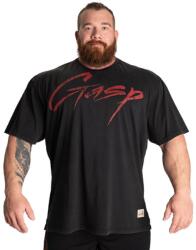 GASP INC - Vintage Original Tee - Férfi Póló - Fekete/piros