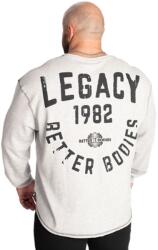 Better Bodies - Legacy Thermal Ls - Férfi Hosszú Ujjú Felső - Szürke