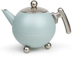 Bredemeijer Teáskanna DUET BELLA RONDE 1, 2 l, könnyű kék, rozsdamentes acél, Bredemeijer (BRED101017)