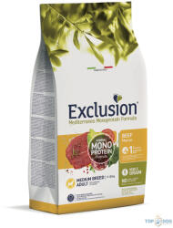 Exclusion Mediterraneo Monoprotein Formula Beef Medium Breed Adult 3kg