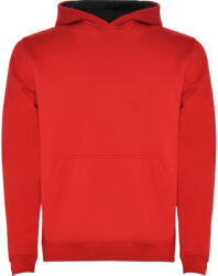 Roly Gyermekek/gyerekek Urban zsinóros kapucnis pulóver 5 - 6 EVES barna|vörös|zöld