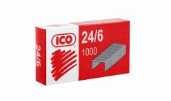ICO Tűzőkapocs, 24/6, ICO, 1000db/doboz (7330024003) - iconink