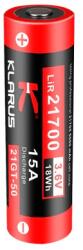 Klarus 5000mAh 21700 Power Lítium-ion Akkumulátor 21GT-50 (21GT-50)