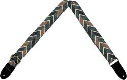 Cascha CUS-JW2 Jacquard ukulele heveder Ethnic Green