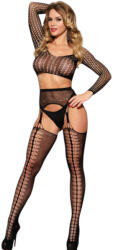 Subblime 952020 - set negru din plasă, din 2 piese (S-L) (8435565952020)
