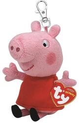 Ty Beanie Babies Peppa Malac - Peppa Plüss Clip 8, 5 cm (TY46131)