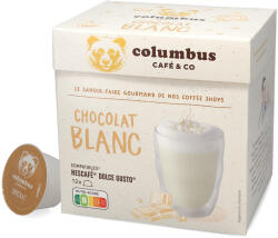 Columbus Café | Forró fehér csokoládé - 12 kapszula a Dolce Gusto termékhez