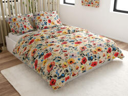  Pamut ágyneműhuzat FLOREEN krémszínű Ágyneműhuzat mérete: 70 x 90 cm | 140 x 220 cm