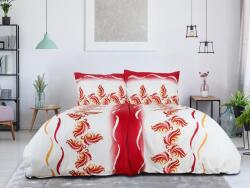  Mikroszatén ágyneműhuzat SOFTURE, fehér-piros Ágyneműhuzat mérete: 70 x 90 cm | 140 x 200 cm