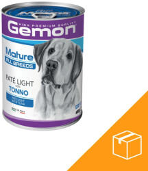 Gemon Pate Mature Light Konzerv Kutyáknak (Tonhal) - 24x400 g