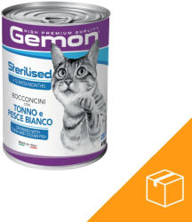 Gemon Sterilised Konzerv Macskáknak (Tonhal és Óceáni hal) - 24x415 g