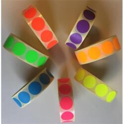  Etikett, 20 mm kör, 1000 etikett/tekercs, zöld (5998377105648) - tonerpiac