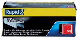 Rapid Tűzőkapocs, 53/8, horganyzott, RAPID, 5000db/doboz (11857050)