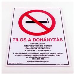 Gungl dekor Piktogram Tilos a dohányzás 25x35 cm (032/7) - tonerpiac