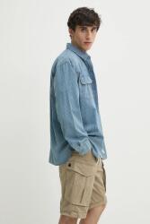 Levi's farmering férfi, galléros, relaxed - kék M - answear - 27 990 Ft