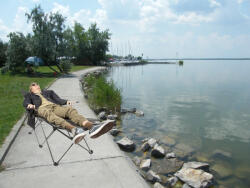  Naturzon | Kényelmes összecsukható kemping nyugágy (DS68032663)