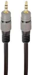 Gembird CCAP-3535MM-1.5M 3.5mm stereo audio cable 1, 5m Black (CCAP-3535MM-1.5M) - pcland