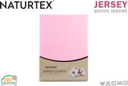 Naturtex Jersey gumis lepedő világos rózsaszín 90-100x200 cm