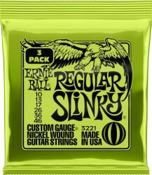  Ernie Ball 3221 Regular Slinky húrkészlet 10-46 3 Pack