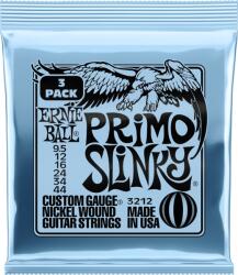  Ernie Ball 3212 Primo Slinky húrkészlet 9, 5-44 3 Pack