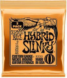  Ernie Ball 3222 Hybrid Slinky húrkészlet 9-46 3 Pack