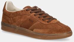 HUGO BOSS velúr sportcipő Brenta - barna Női 39 - answear - 53 990 Ft