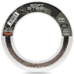 FOX Soft Steel Fleck Camo Leader 100m 0, 60mm / 20, 5 kg (CML205)