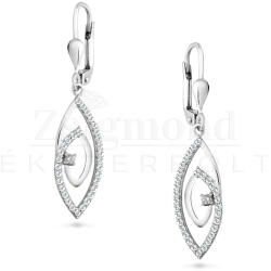  14 karátos fehérarany fülbevaló (AU13629) AU13629