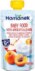 Hamanek пауч кайсии и кварк 6м+ -120 г