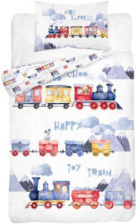  Vonatos ovis ágynemű (happy toy train)