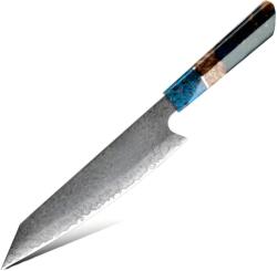 HARAHU Cuțit de bucătărie damasc SA-20091 - Kiritsuke/Verde Închis KP20091