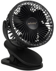 MG Clip vezeték néküli asztali ventilátor, fekete