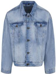 Build Your Brand Férfi farmerdzseki - Világoskék | L (BY312-1000390965)