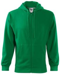 MALFINI Hanorac bărbați Trendy Zipper - Mediu verde | 2XL (4101617)