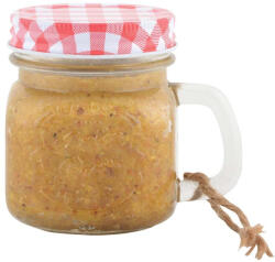 Esschert Design Mogyoróvaj eleség üveg bögrében, piros (FB830-P)